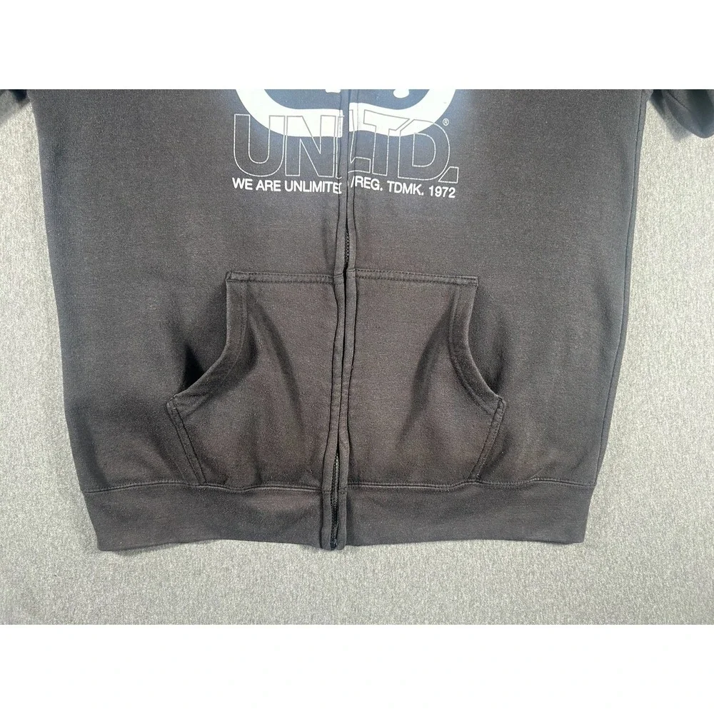 Ecko Unitd.‎ Rhino Logo Full Zip Hoodie Black Size XL